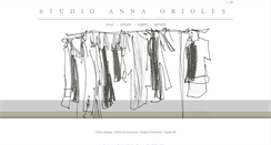 Desktop Screenshot of annaorioles.com